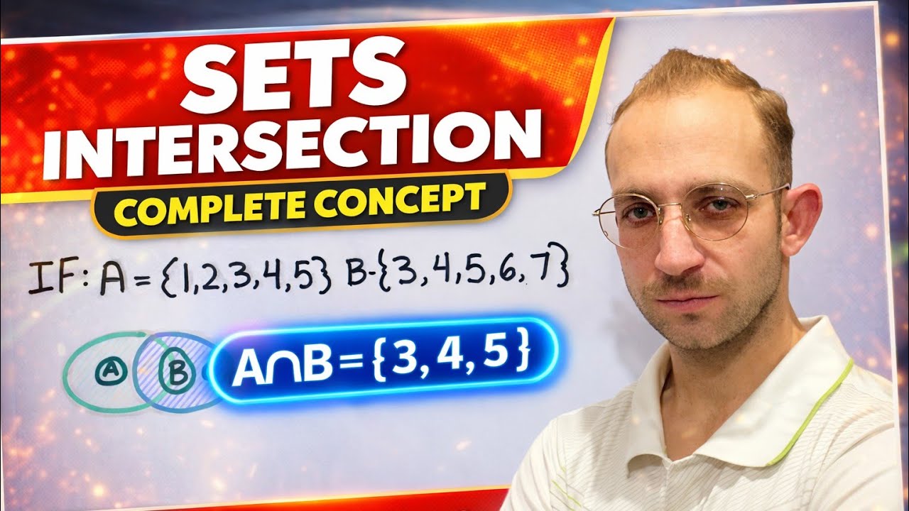 What is intersection? | intersection | A intersection B | find intersection sets | #maths #education