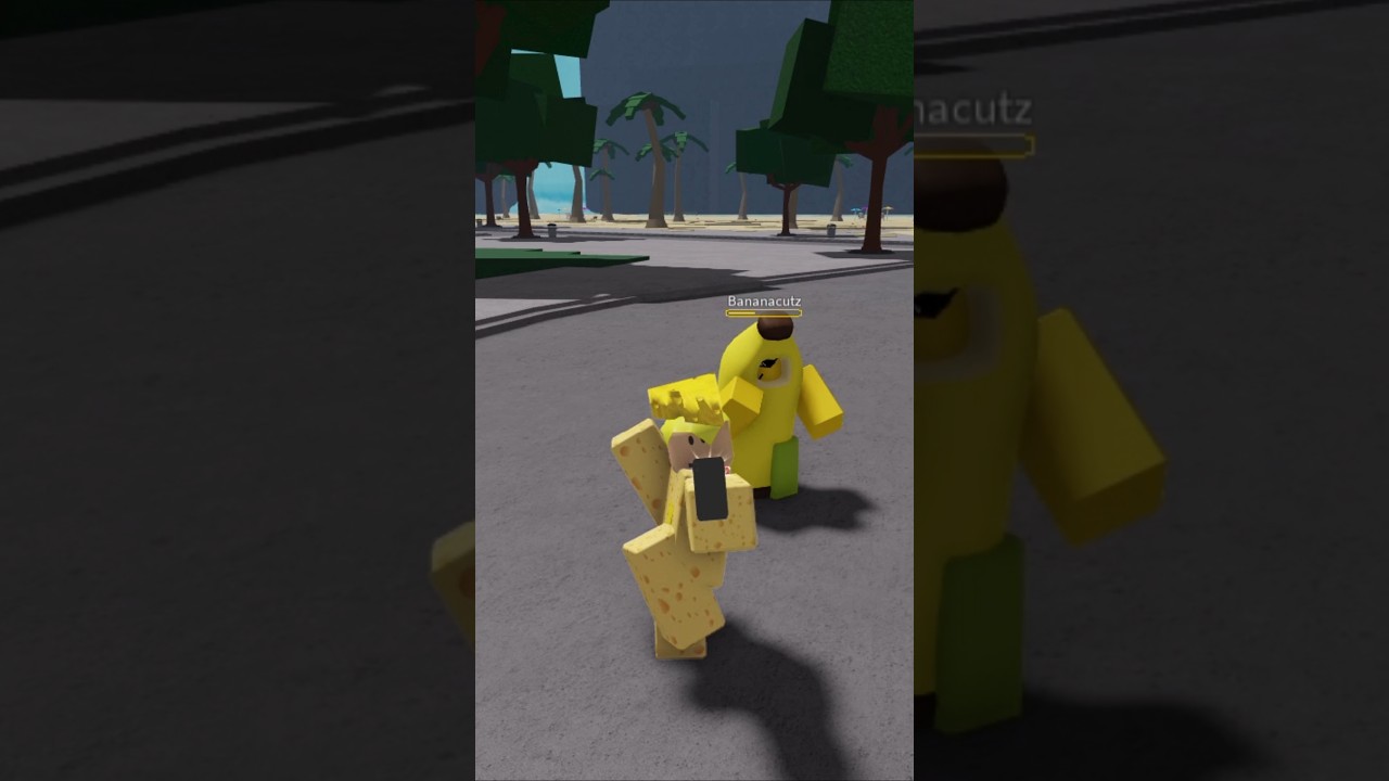 Banana got violated 😭 #roblox #tsb #shorts