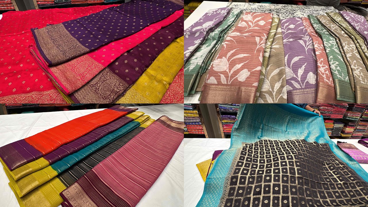 Chickpet Bangalore Saree Manufacturer ! Unbelievable Collection of Latest Trending Sarees