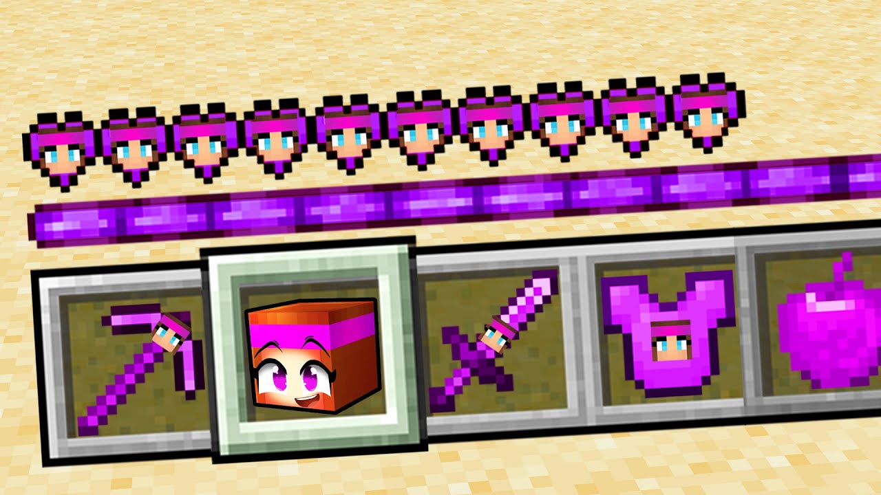 Minecraft mais TOUT est Anna !