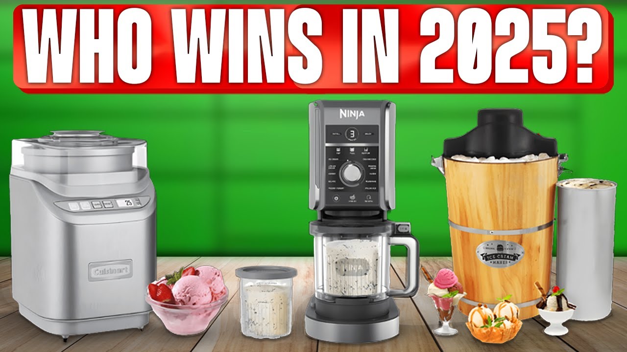 TOP 5 Best Ice Cream Makers 2025