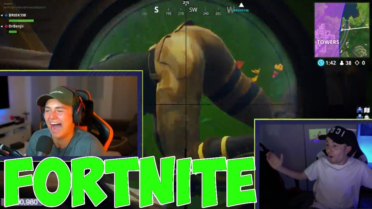 GamerBrother und NoHandGaming Spielen zusammen FORTNITE 😂| BAAL | STREAM HIGHLIGHTS