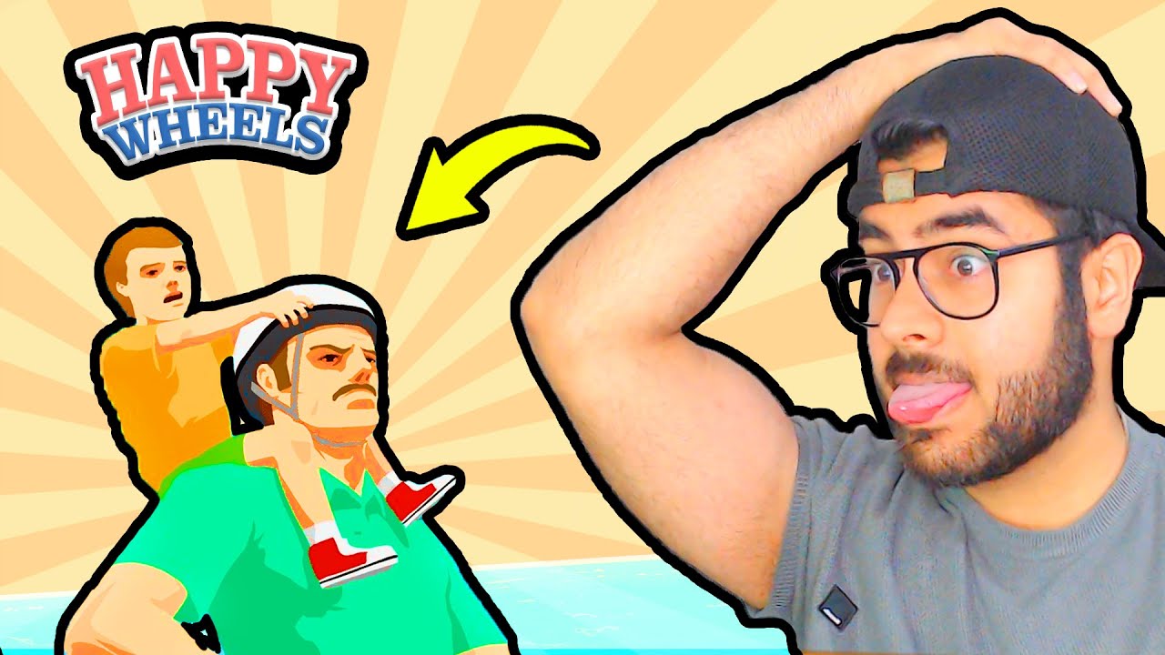 💀 HAPPY WHEELS 😂 | FUNNY WAYS TO DIE [Hindi] | Hitesh KS