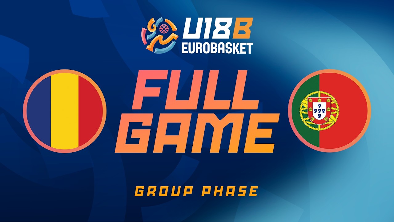 LIVE - Romania v Portugal | FIBA U18 Women's EuroBasket 2026 Division B | Group Phase