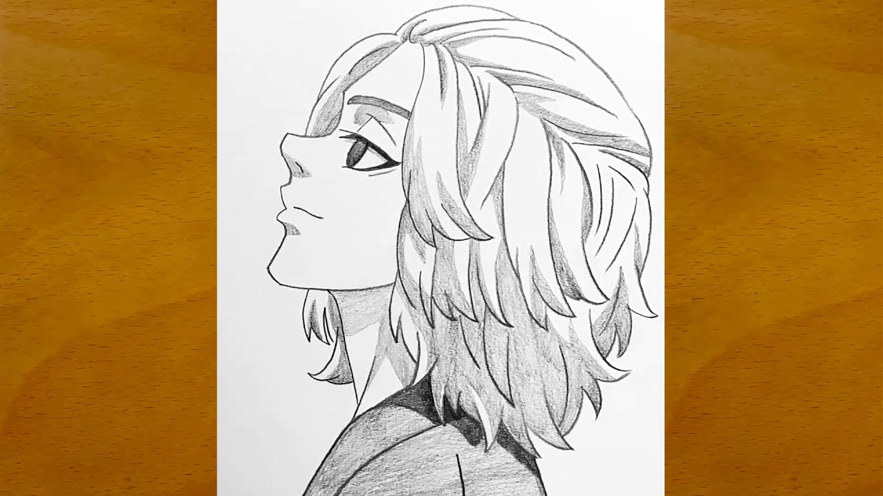 How to Draw Mikey from Tokyo Revengers || Mikey Anime Drawing || Easy Anime Art