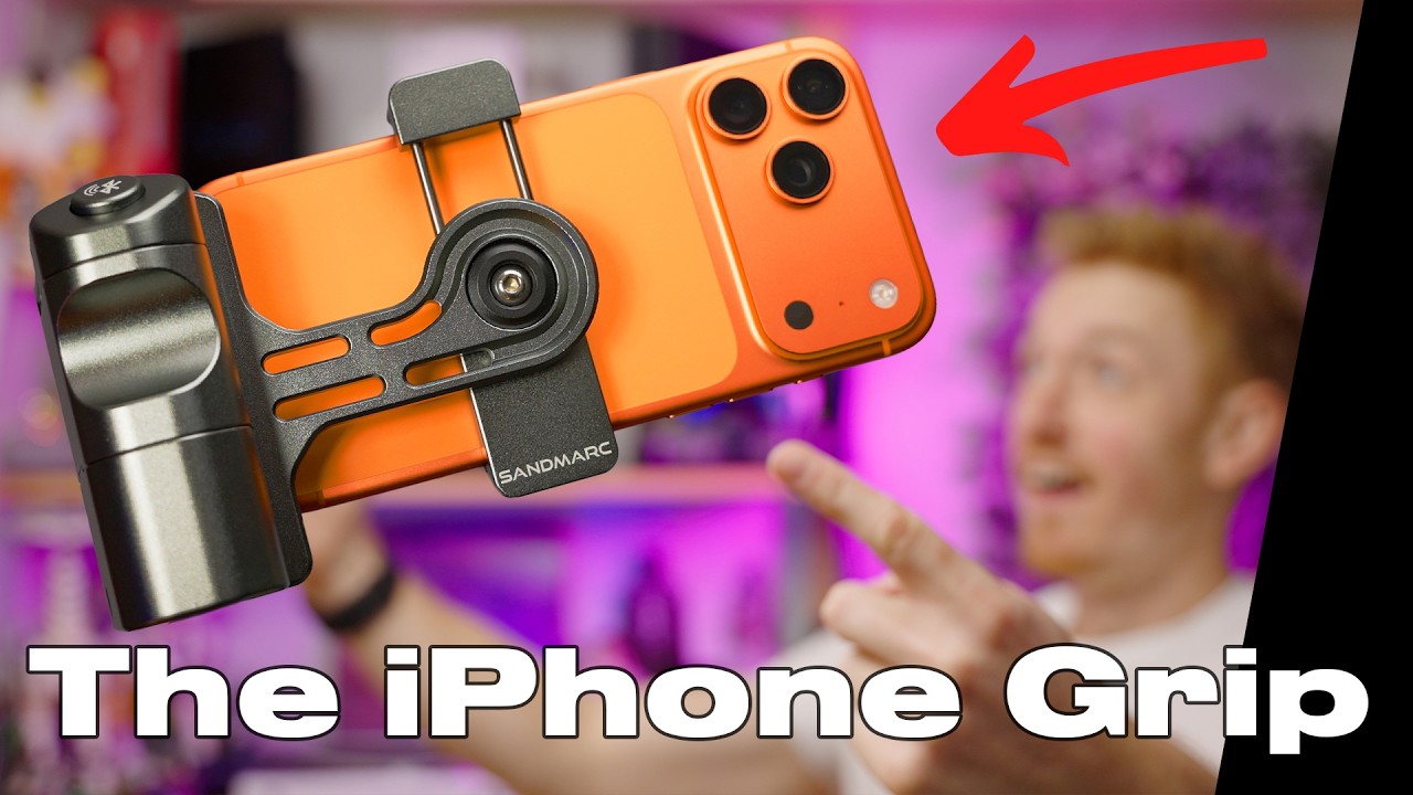 Make YOUR iPhone 'FEEL' Like A CAMERA | Sandmarc Creator Grip