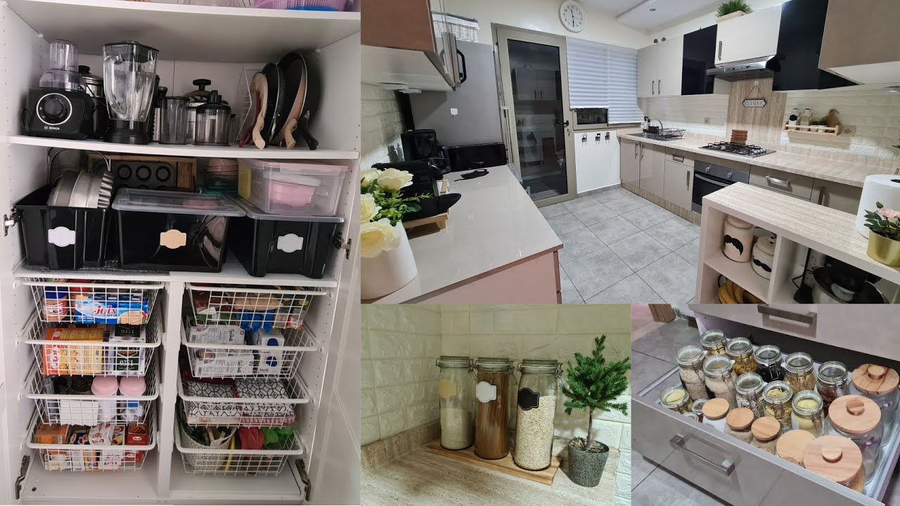 تنظيم و ترتيب المطبخ بأشياء بسيطة و عملية،الإجابة على بعض الأسئلة /kitchen organization