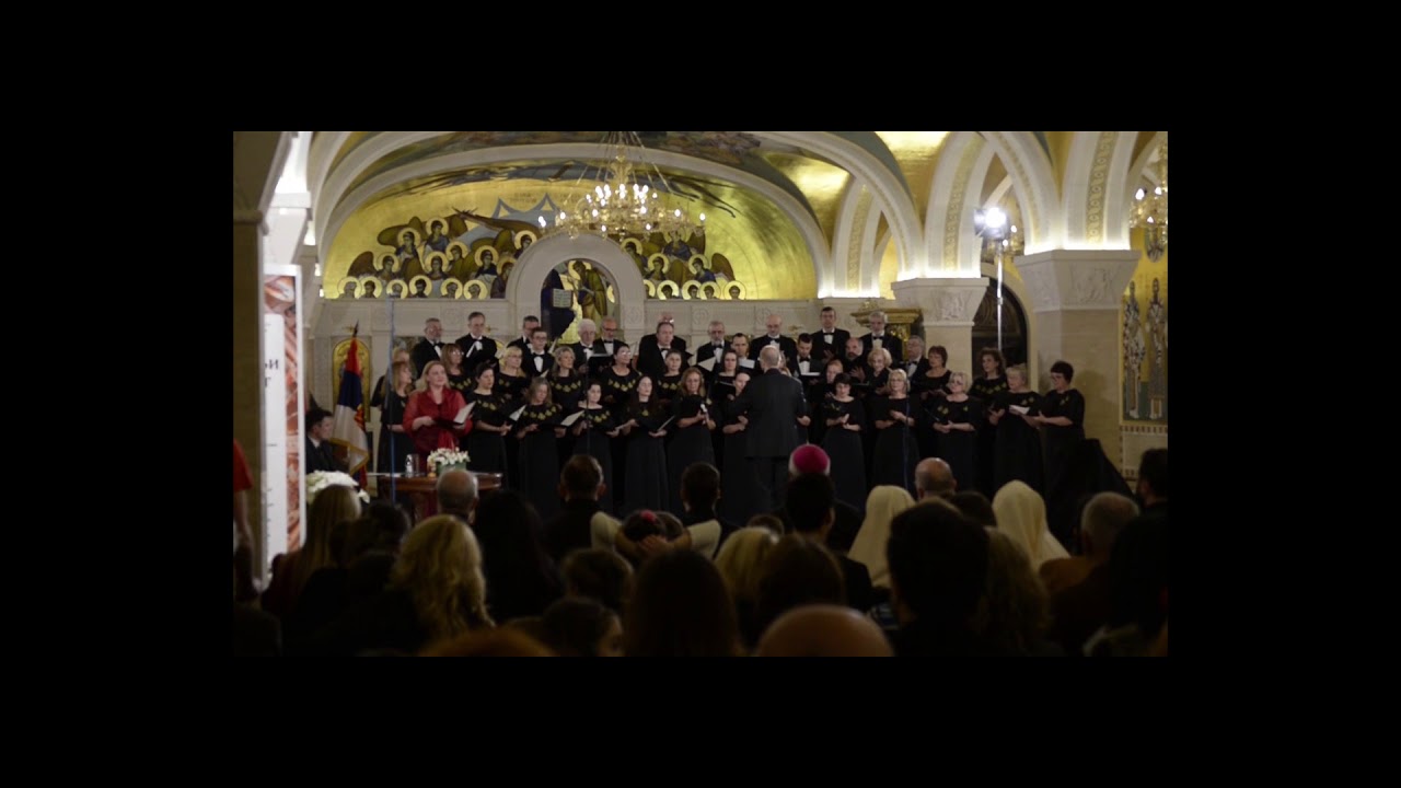 Tenth Easter concert of choirs in the crypt of St. Sava Temple, Monday, April 9, 2018