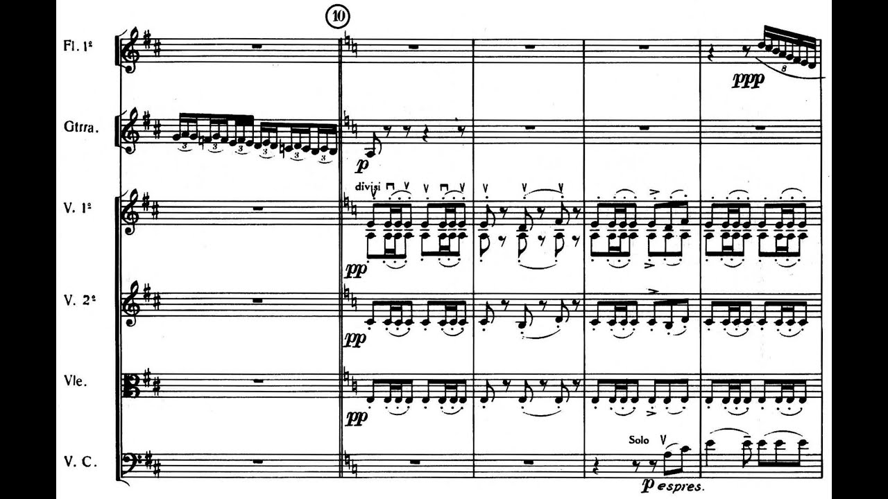 Rodrigo: Concierto de Aranjuez (w. Score)