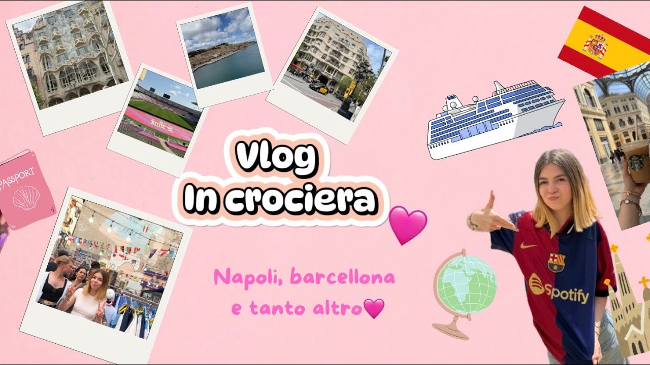 VLOG IN CROCIERA🩷🛳️