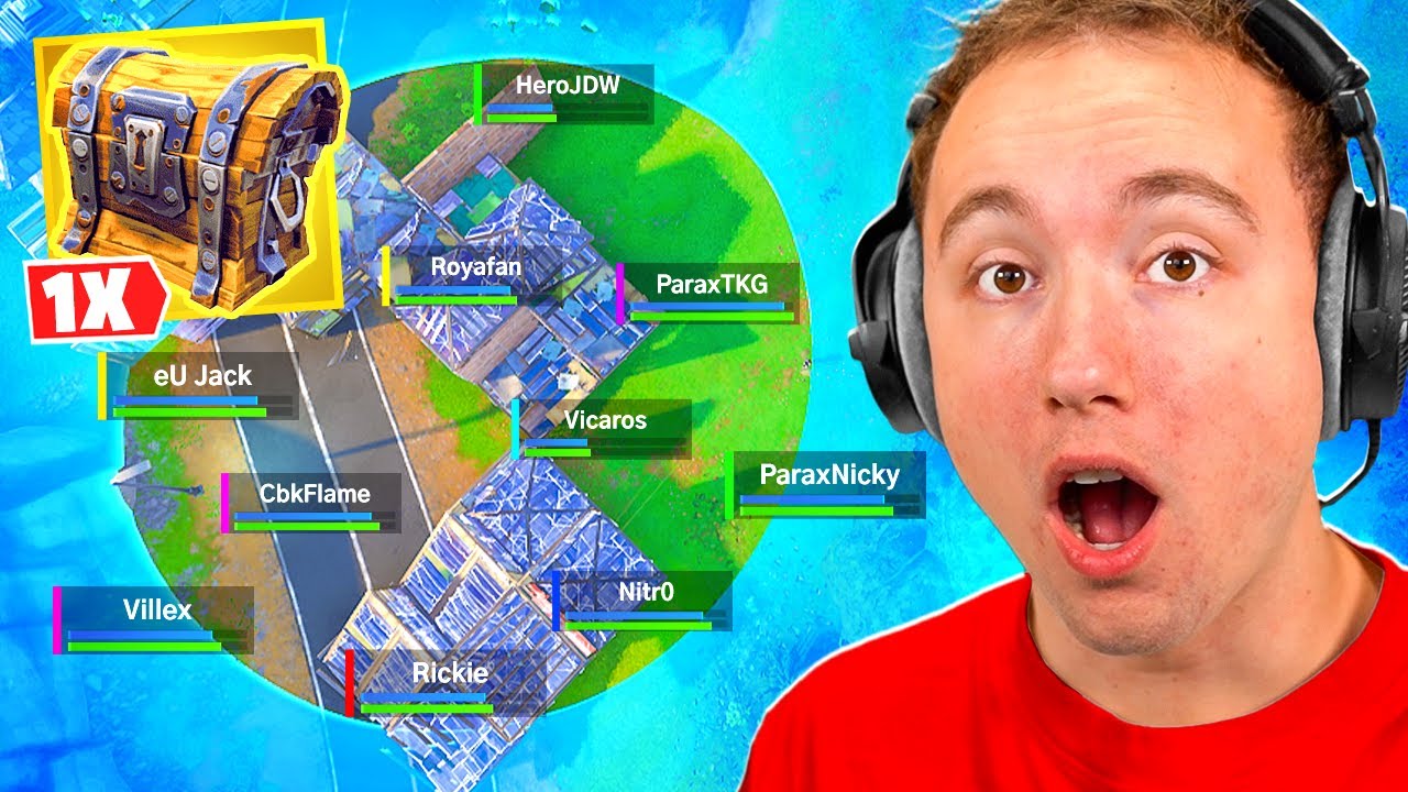 IK SPEEL een ONE CHEST ONLY TOERNOOI tegen KIJKERS!
