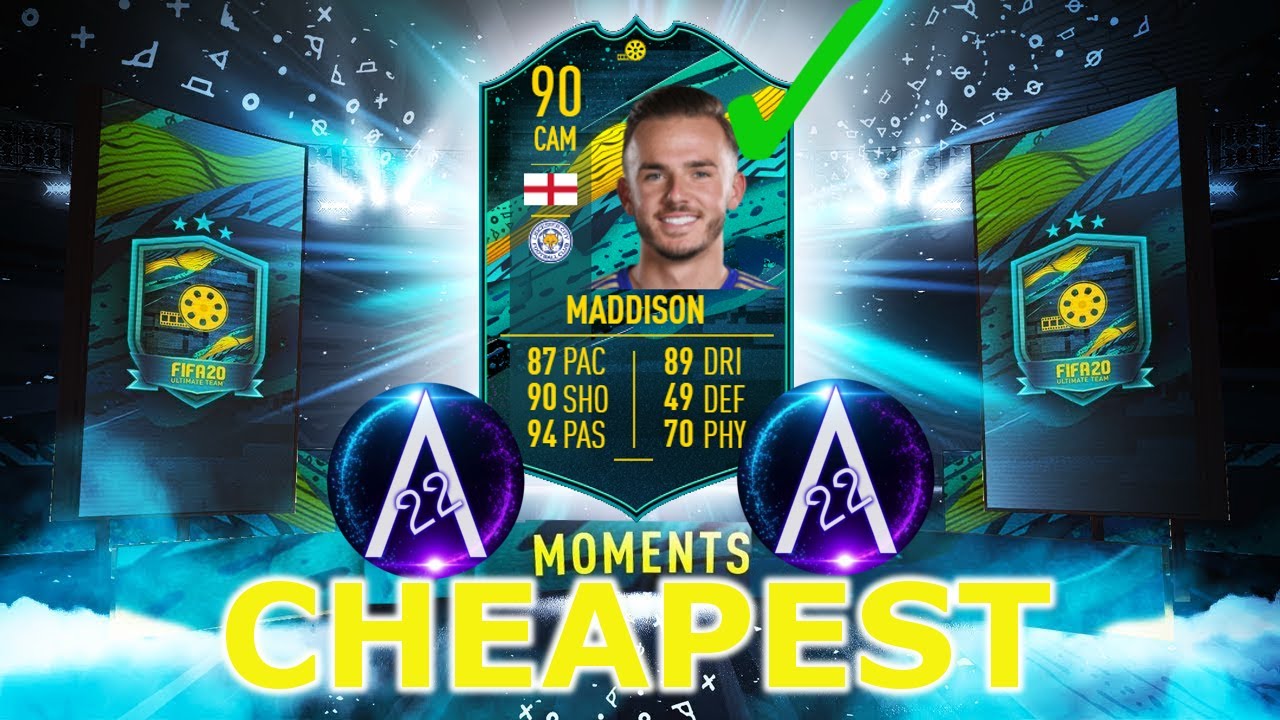 Player Moments James Maddison SBC Cheapest Solution!!