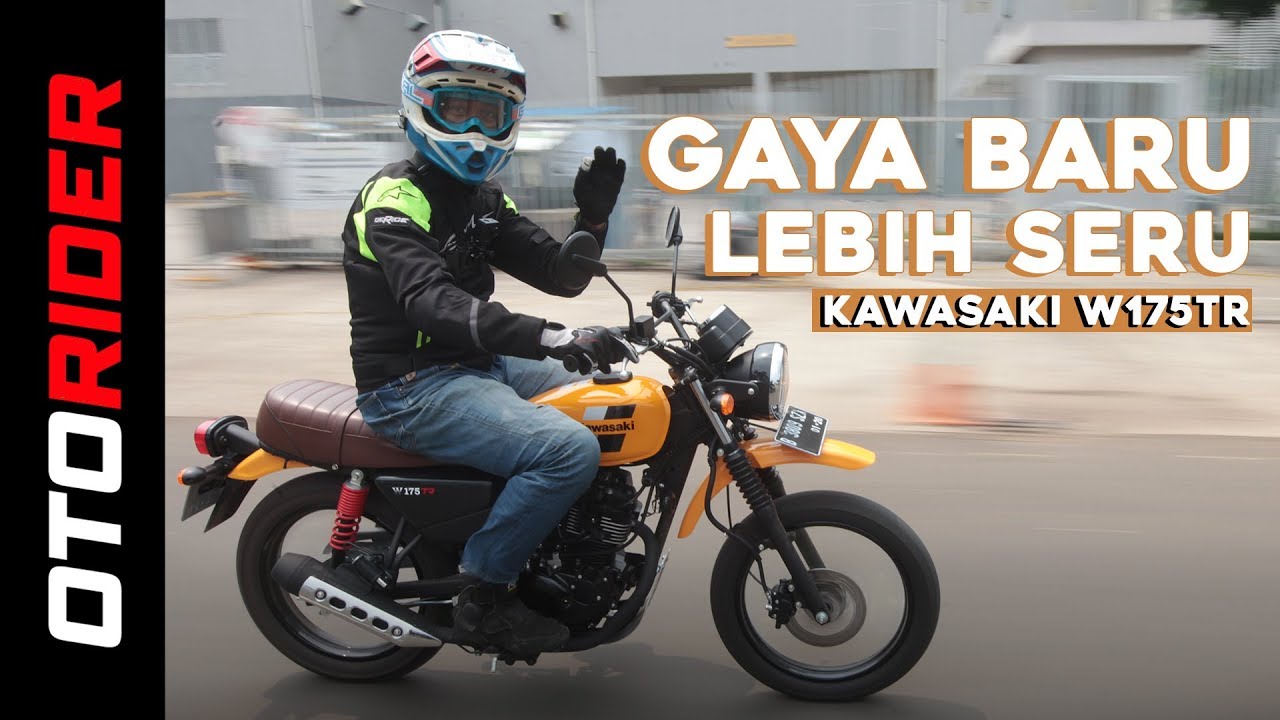 Kawasaki W175TR 2019 Indonesia | First Ride | OtoRider