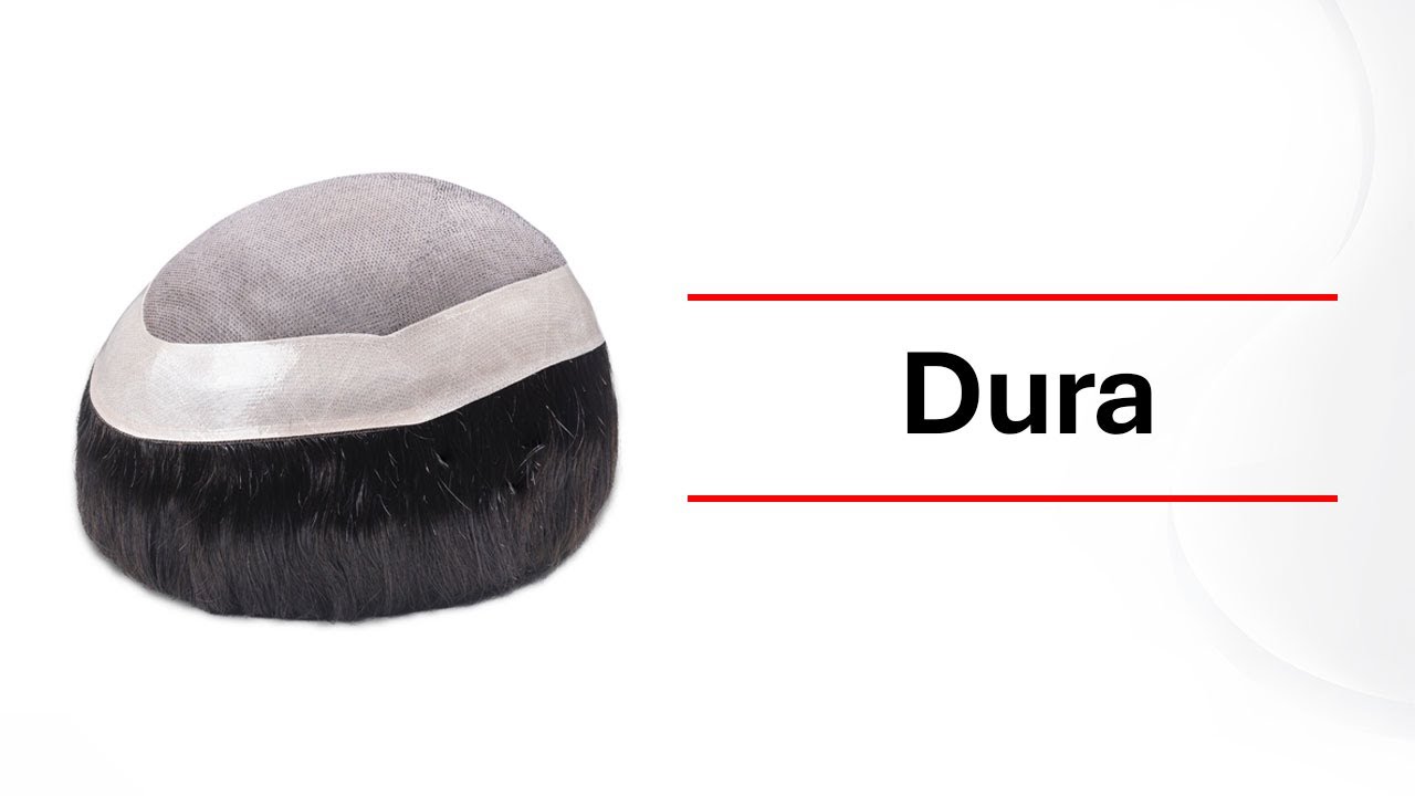 Dura || Fine Mono Hairpiece with NPU perimeter and cross-stitched base for extra durability