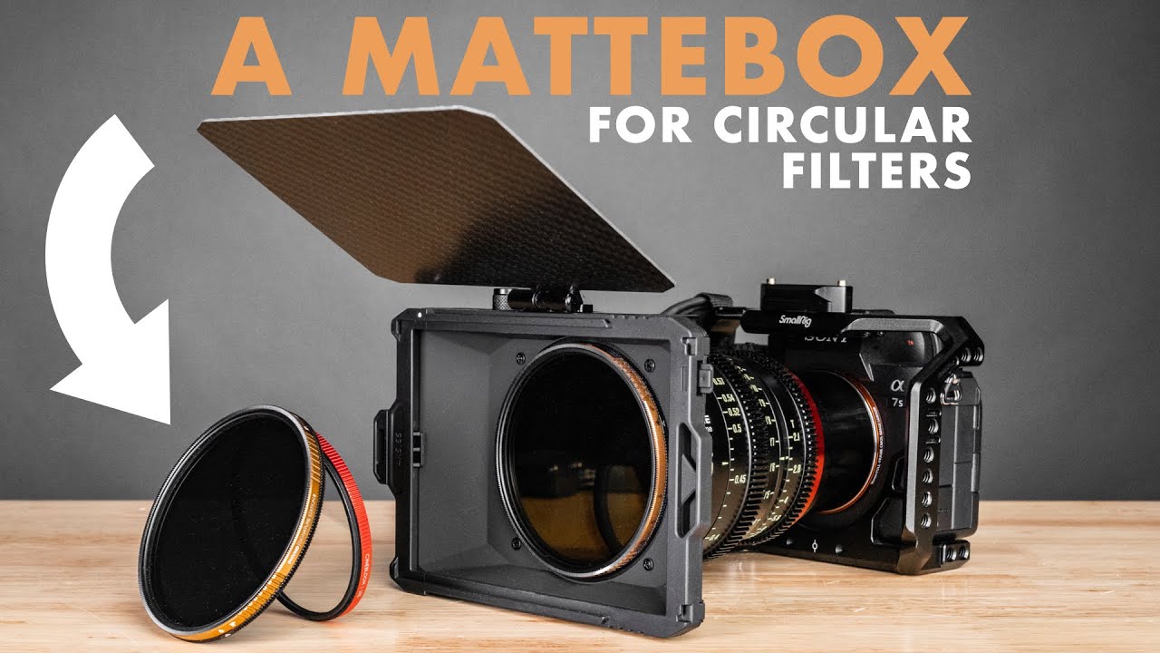 Подложка для камеры, работающая с фильтрами с винтовым креплением // SmallRig Mini Mattebox