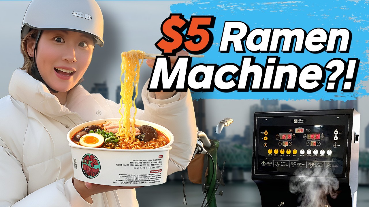 Why Everyone Is Obsessed with $5 Ramen at Seoul’s Han River