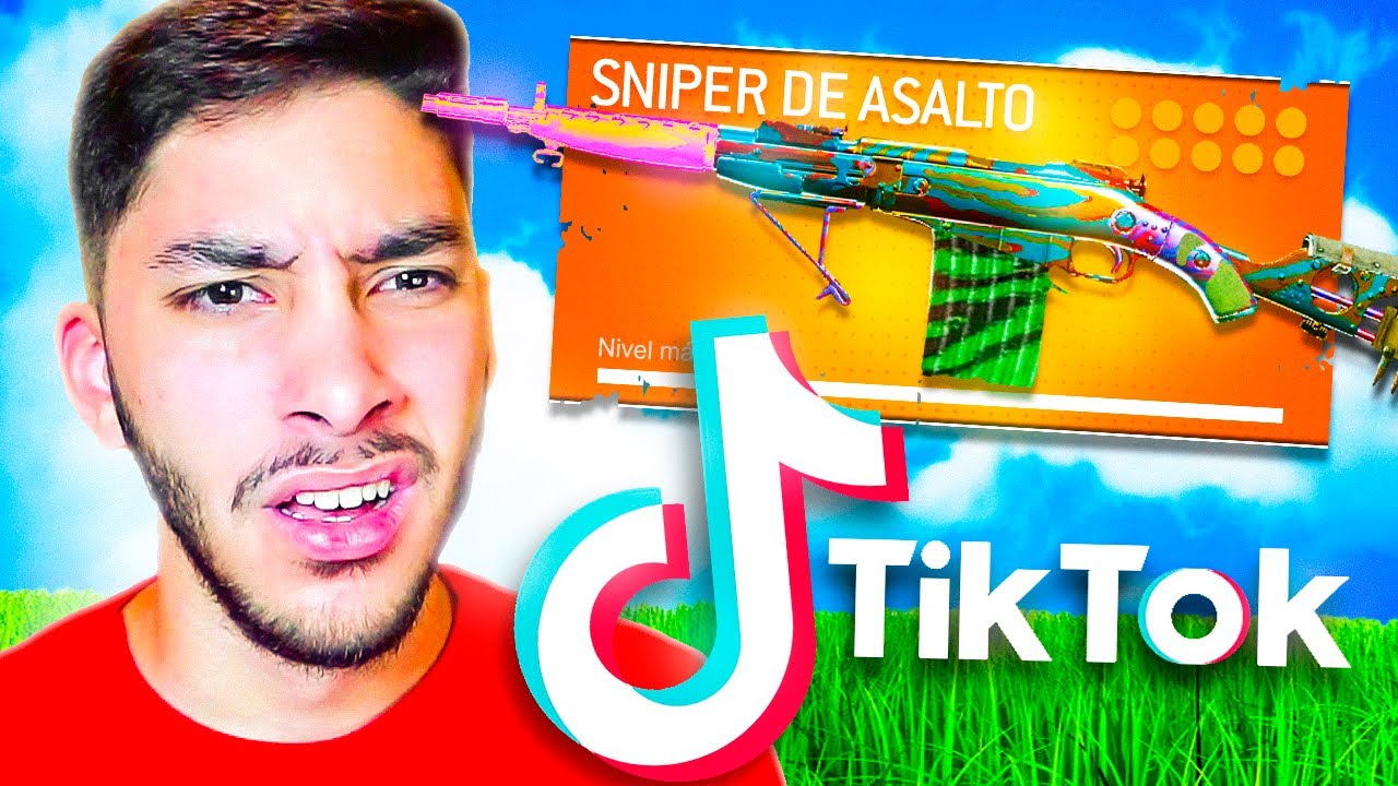 Me Retaron a USAR el META de TIKTOK en WARZONE...