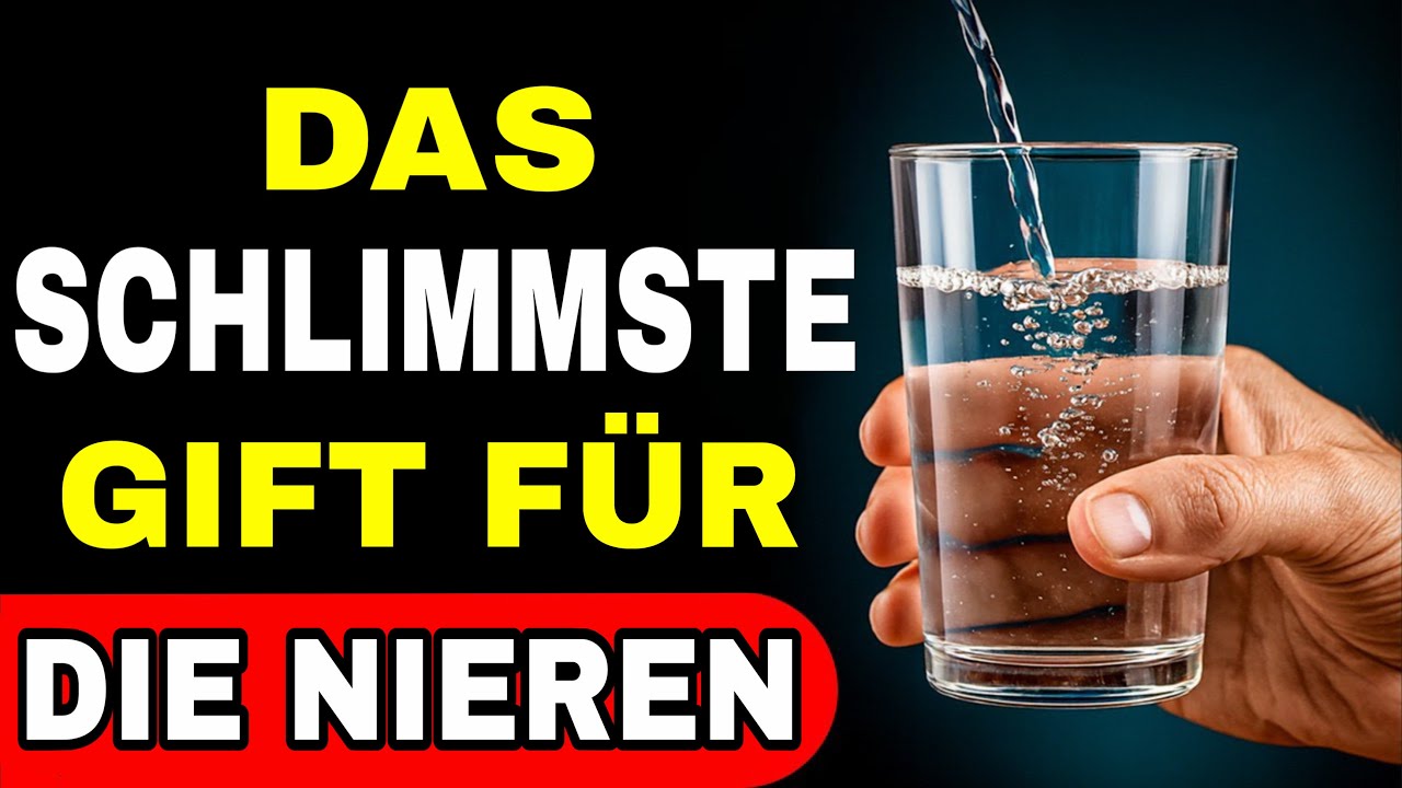 Das schlimmste GIFT für deine Nieren! Der #1 Nierenkiller, den du täglich isst (und 7 mehr)