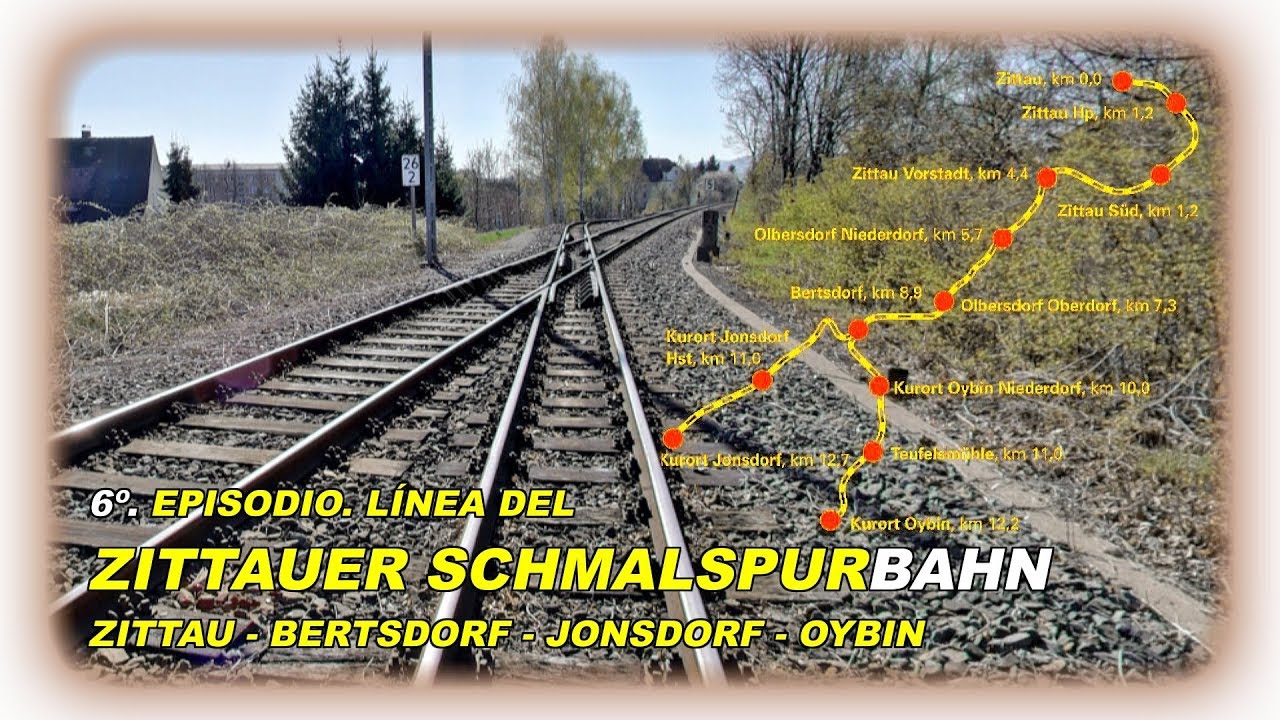 OCHO FERROCARRILES DE VÍA ESTRECHA EN SAJONIA EPISODIO 6º