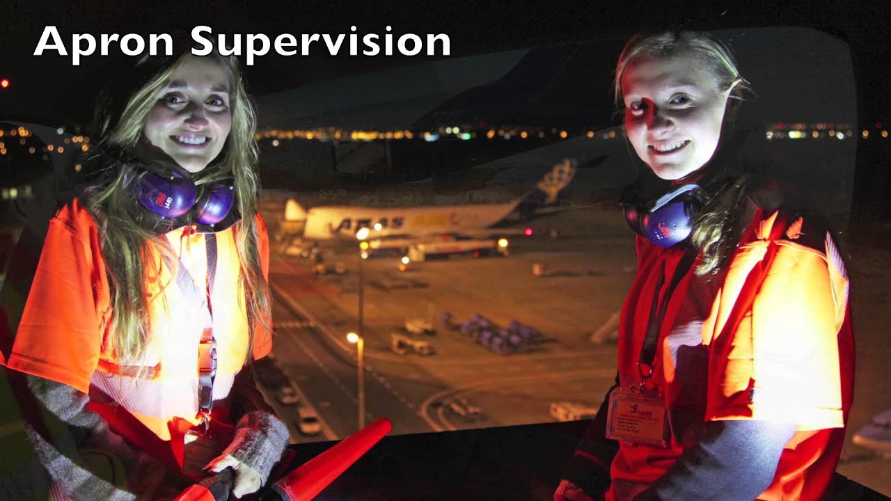 Marshalling Ostend Airport