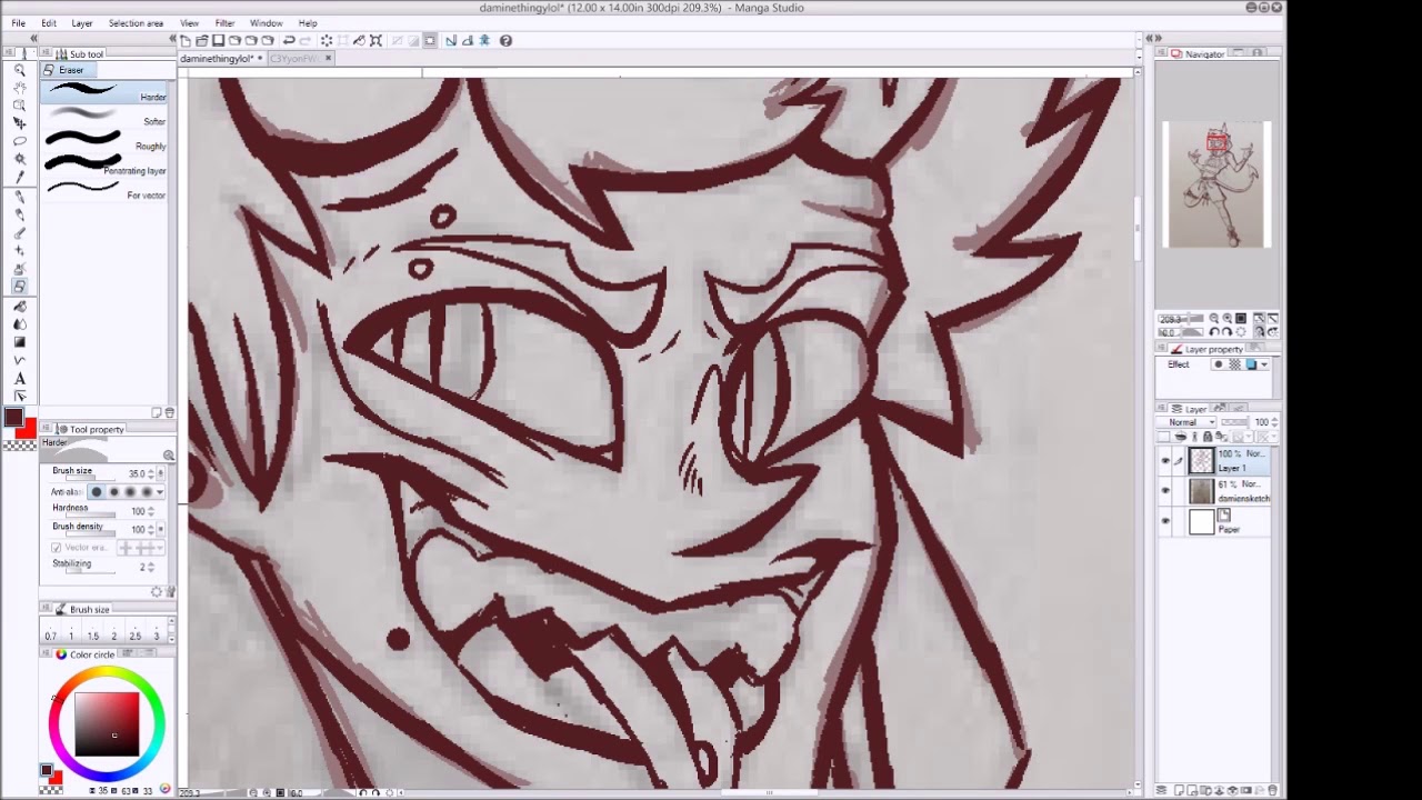 Speedpaint: Cocky Damien LaVey - Monster Prom
