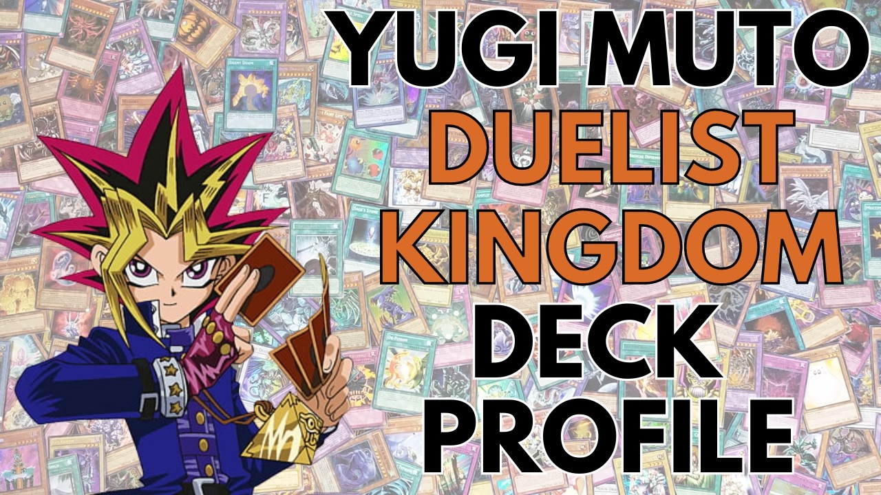 Yu-Gi-Oh Yugi Muto Duelist Kingdom Deck
