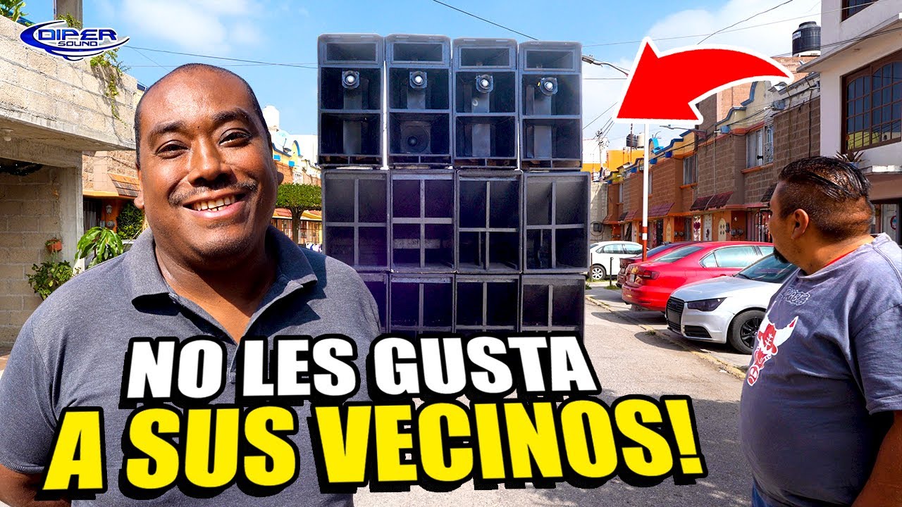 DIFICIL TENER SONIDO DONDE LOS VECINOS NO LES GUSTA | SONIDO EL PAPI