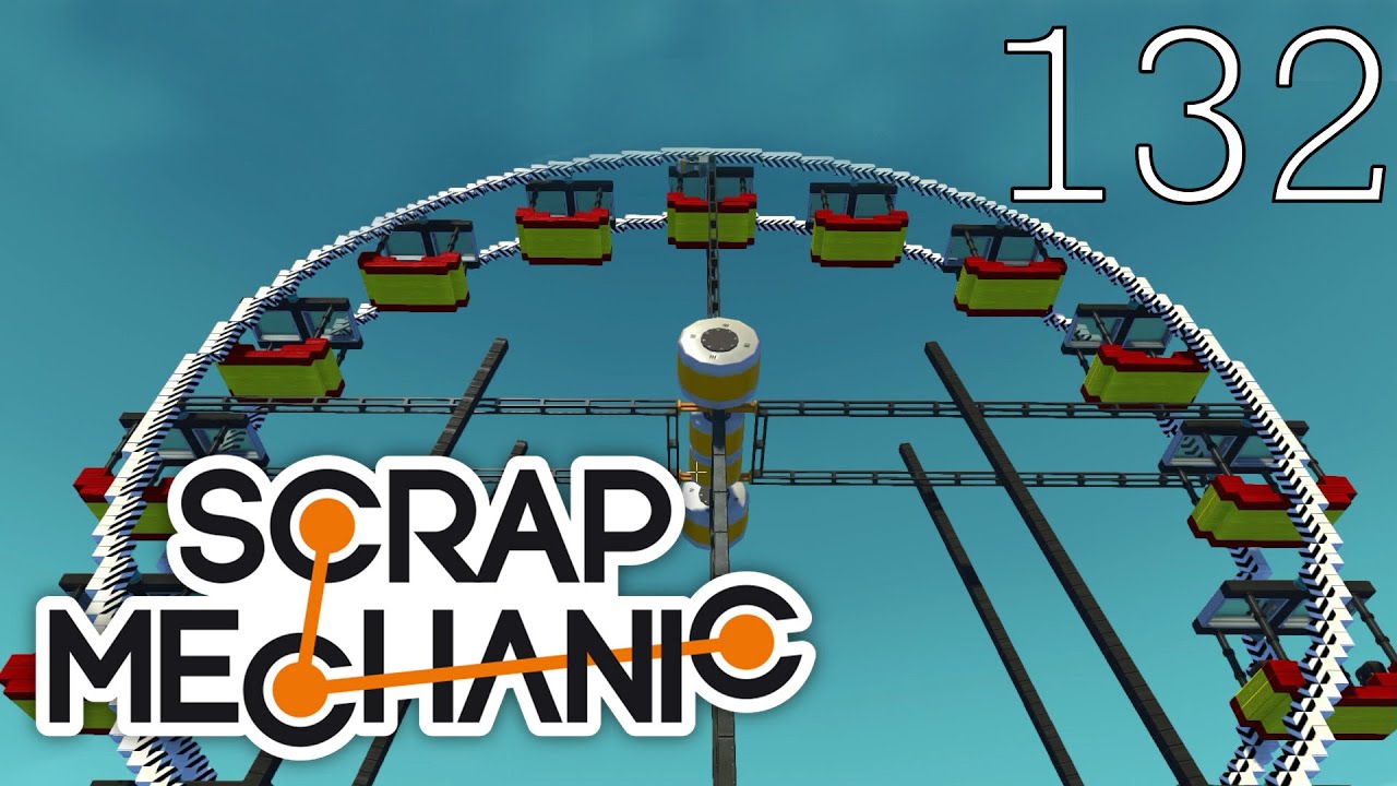 Scrap Mechanic [#132] WESOŁE MIASTECZKO - koło, młot i więcej! Warsztat Steam!