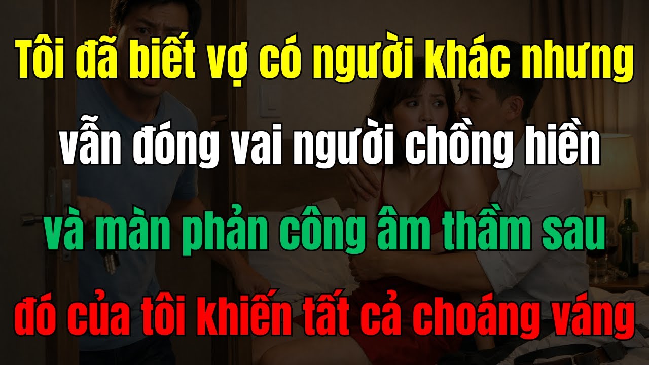 Vợ Phản Bội Sau Lưng, Tôi Không Đánh Ghen Và Cái Kết Khiến Ai Cũng Sững Sờ