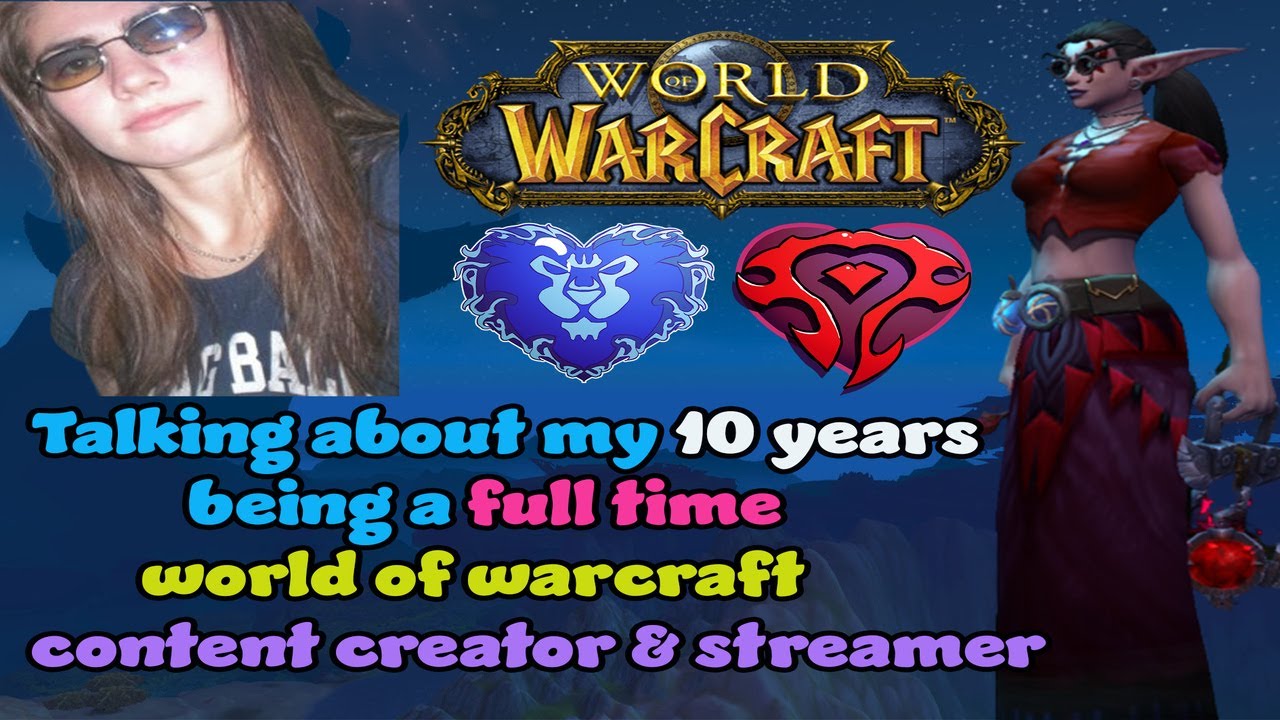 My 10 Years of Being a World of Warcraft Content Creator + My Opinion on the State of WoW