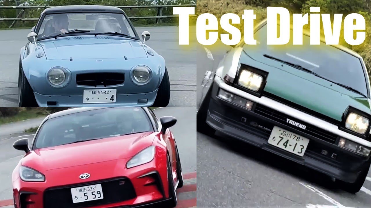 Винтажные и новейшие модели Toyota: тест-драйв Toyota Sports 800, AE86 и GR86 — ДК Цутия, НОБ, МА...