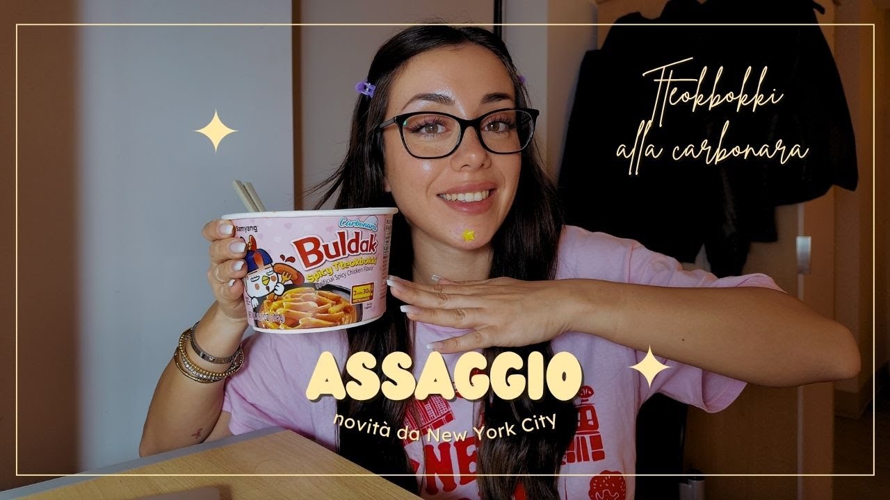 FINALMENTE LI HO TROVATI! | tteokbokki alla carbonara 🤯