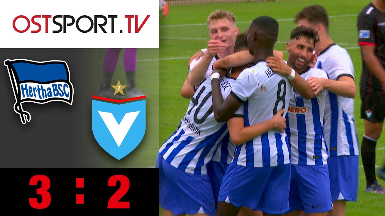 Jindaoui: Tor und Verletzung, Hertha mit erstem Sieg: Hertha - Viktoria 3:2 | Regionalliga Nordost