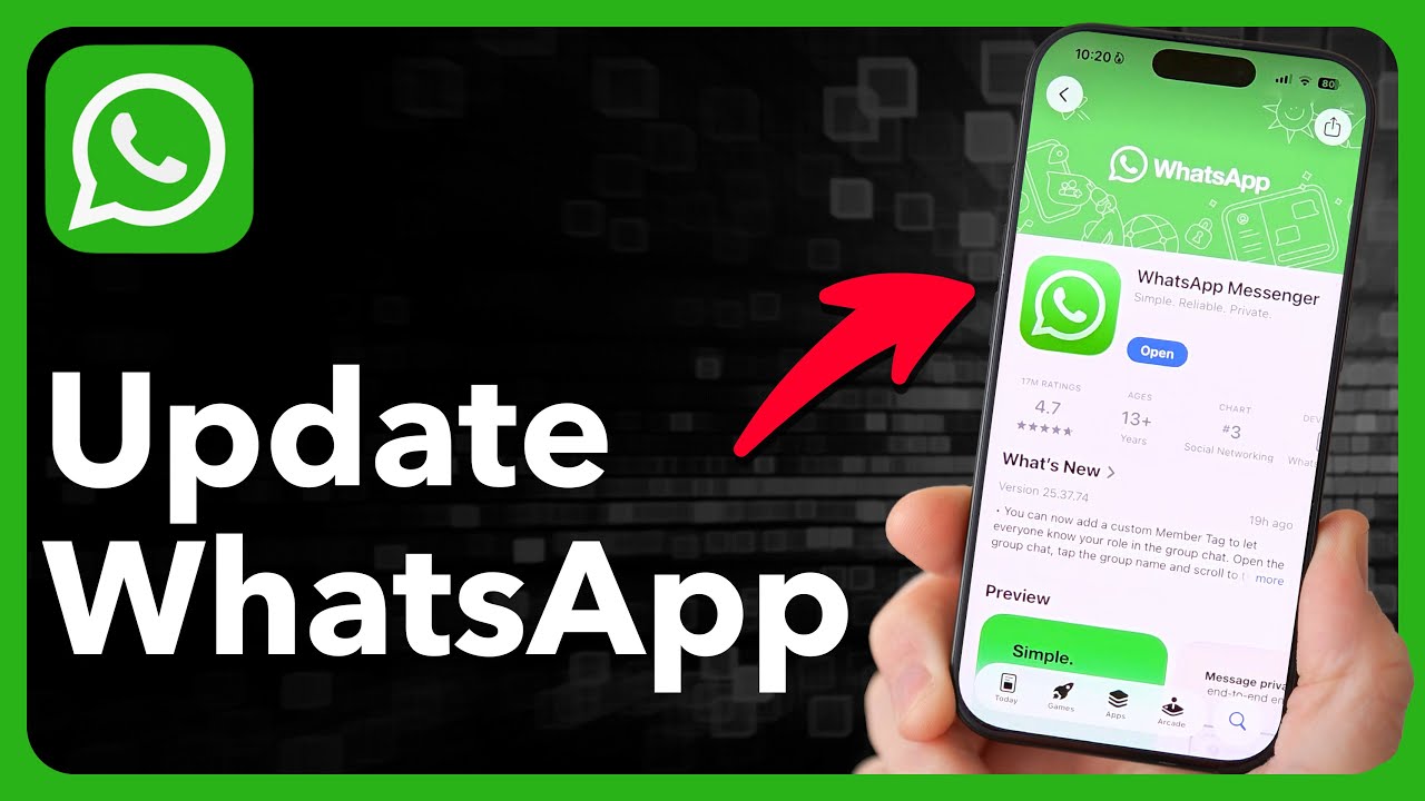 How To Update WhatsApp On iPhone
