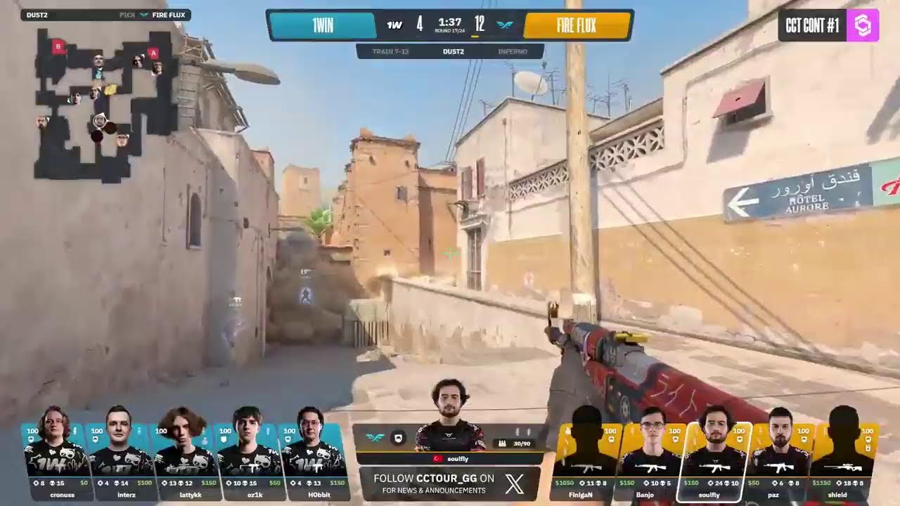 Fire Flux vs 1win | CCT Season 3 European Contenders #1