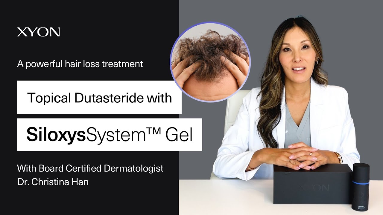 Topical Dutasteride With SiloxysSystem™ | Dutasteride Delivered Directly To Hair Roots
