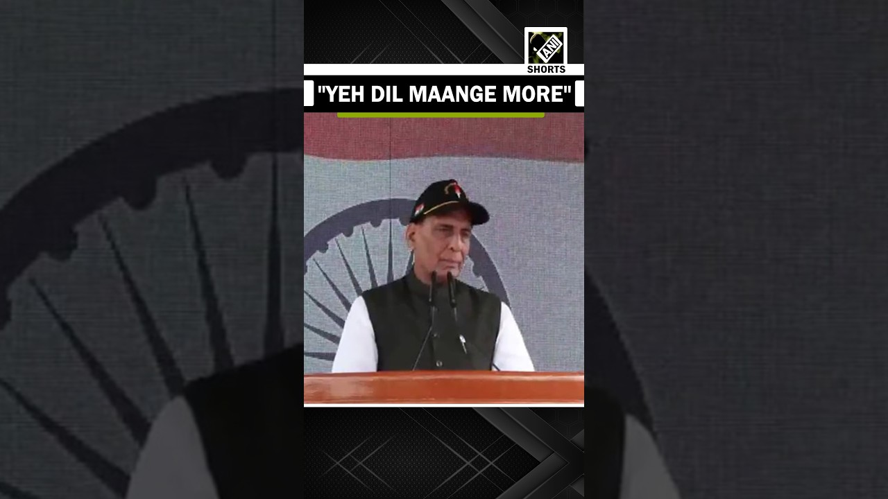 'YEH DIL MAANGE MORE': RM Rajnath Singh vows to take India's defence capabilities to next level