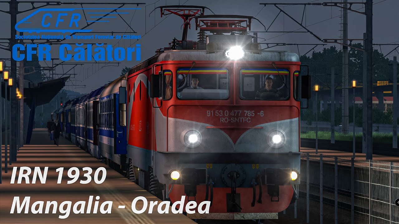 IRN 1930 Mangalia - Oradea EA 785 sectia Ploiesti Vest - Sinaia | Train Simulator Classic