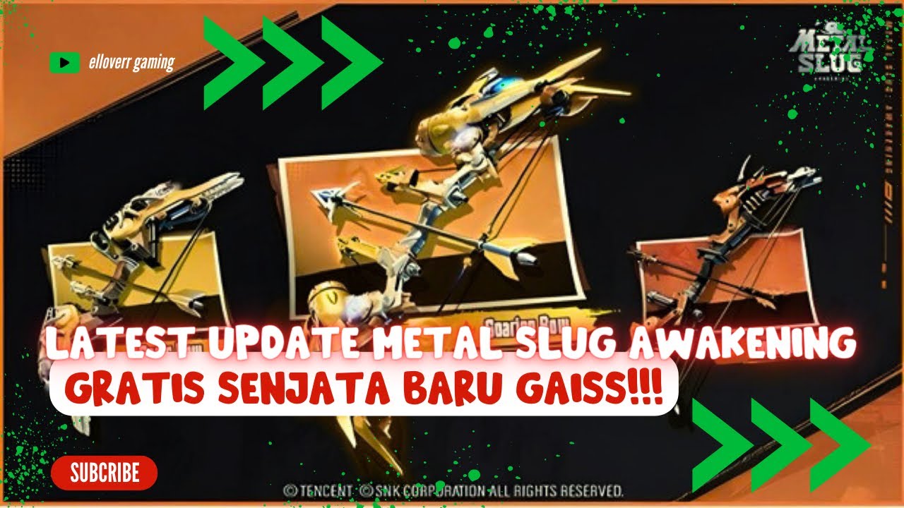 UPDATE TERBARU METAL SLUG AWAKENING - ADA HERO DAN WEAPON BARU GAISSS