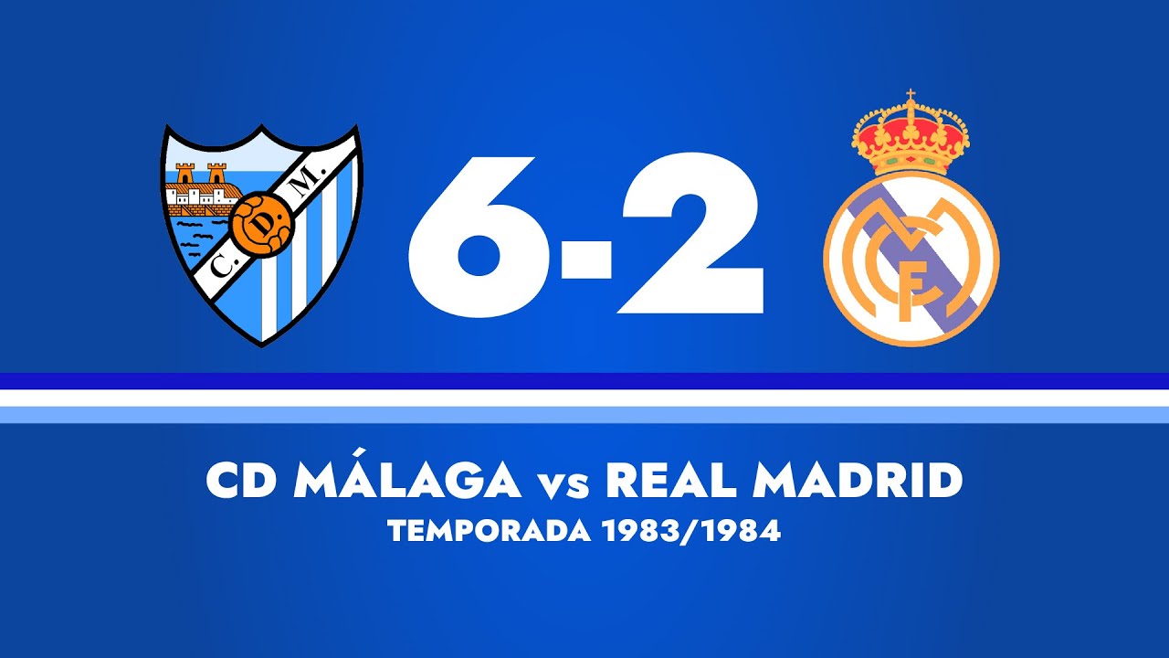 RESUMEN - El día que el CD MÁLAGA le metió 6 GOLES al R.Madrid