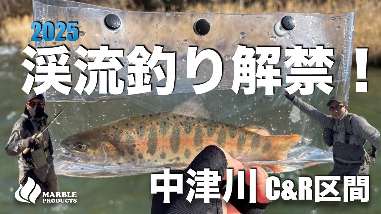 渓流解禁【中津川C&R区間】ポンコツアングラーズが今年のスタートを中津川で挑む/【ベイトフィネス】で果たしてヤマメは釣れるのか？【渓流ルアー釣り】