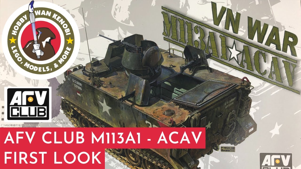 AFV CLUB M113A1 - First Look!