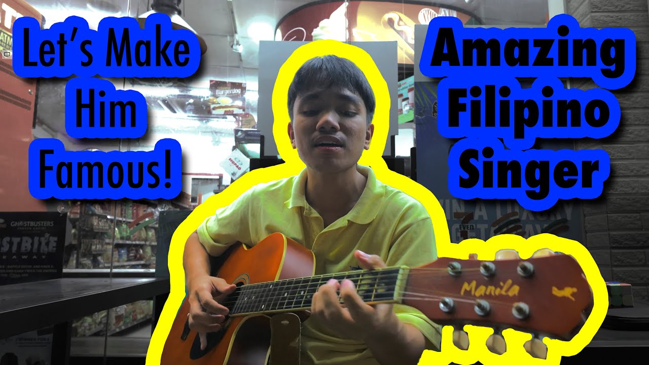 Random Filipino Singer On The Street Is Crazy Good! Philippines Vlog 🇵🇭