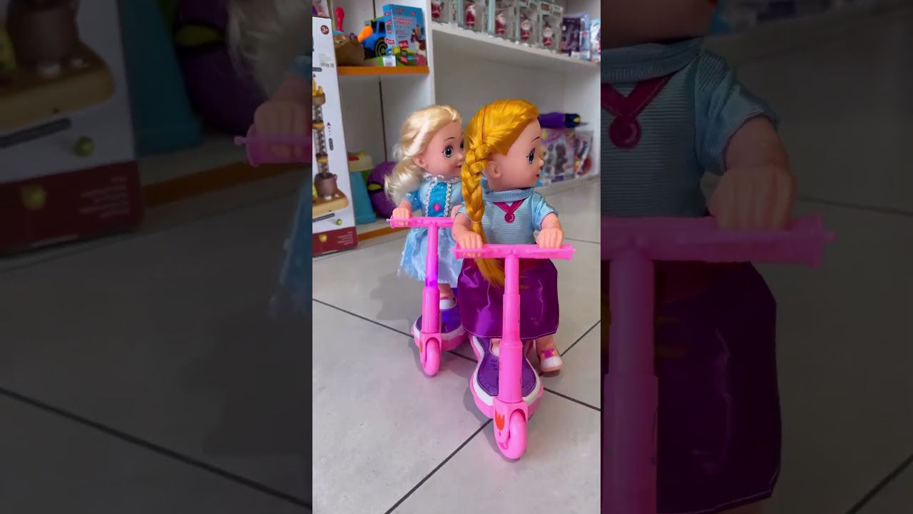 Battery Operated  Anna & Elsa Doll #toys #shorts