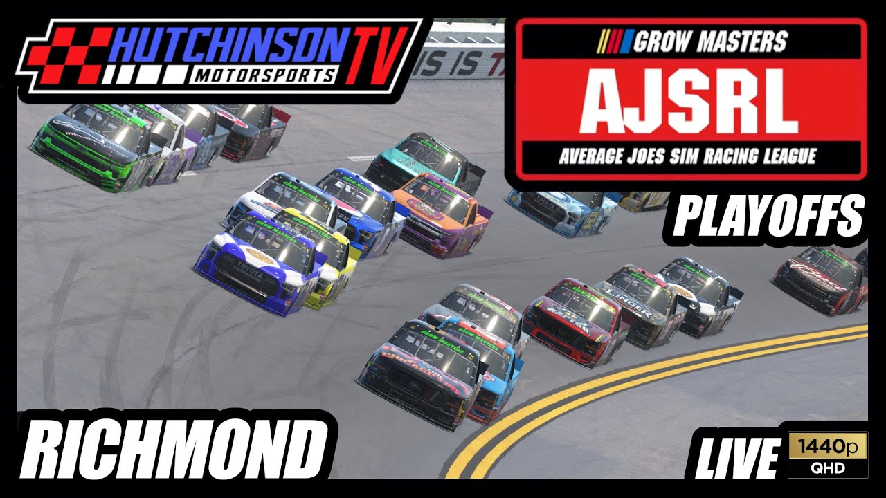 LIVE iRacing Average Joes Truck Series @ Richmond - Starts at 7:55PM EST
