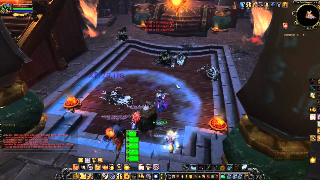 MoP Beta: Retribution Paladin Gameplay and Testing in Dungeons