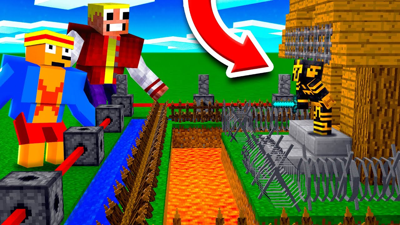 10 HACKS DE CONSTRUCCIÓN PARA DEFENDER TU CASA DE AMIGOS MUTANTES EN MINECRAFT 😱