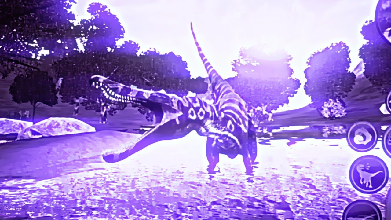 a autistic killing everybody 💀🥵 #thecursedisle #pathoftitans #baryonyx #dinosaur