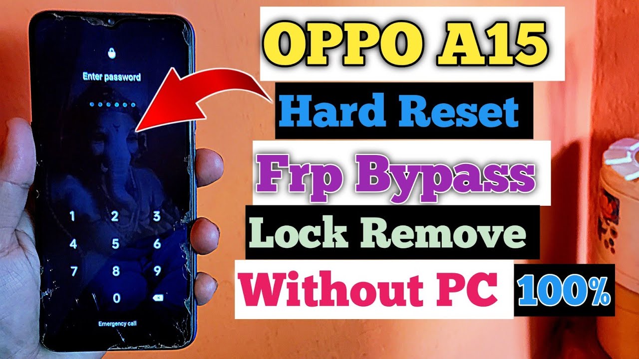 OPPO A15 Hard Reset Forgot Password Without PC | Lock Remove | Frp Bypass Without PC 2025