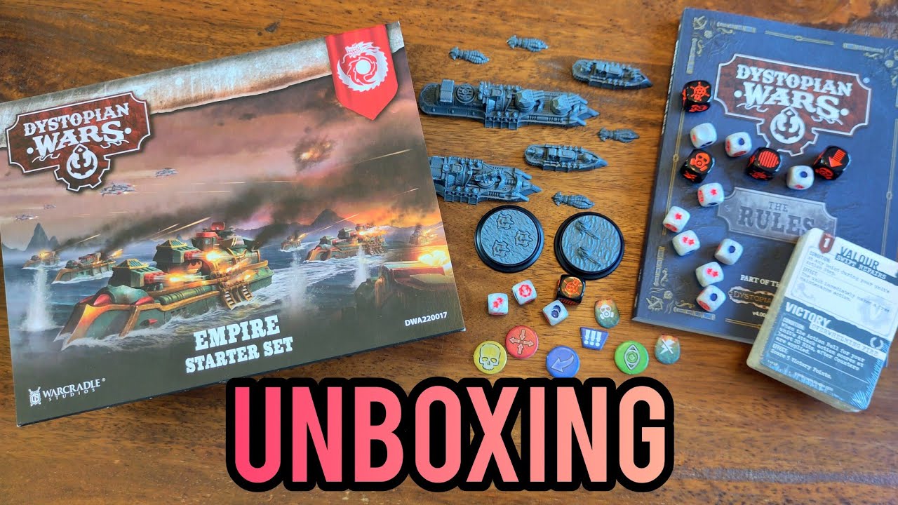 Empire Starter Set pour Dystopian Wars - Unboxing et montage